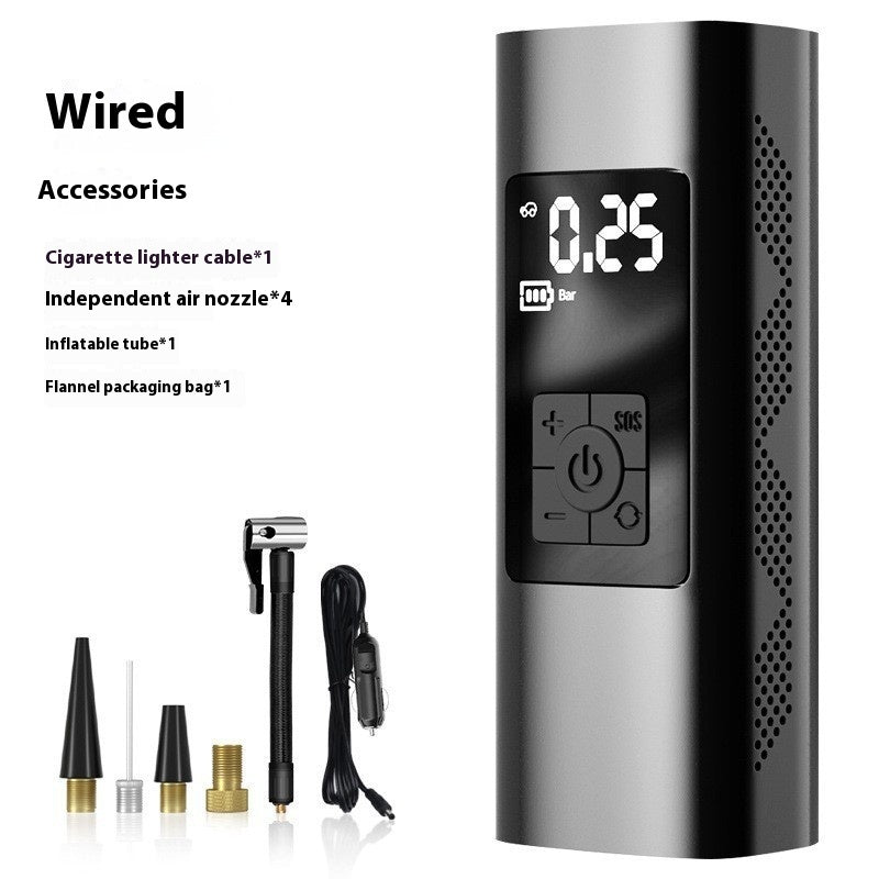 Vehicle Air Digital Display Portable Wireless Tire