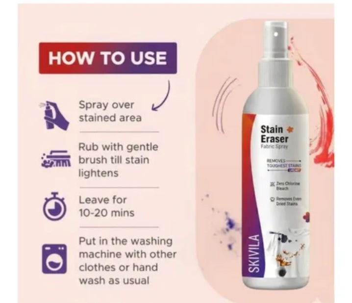 Powerful Stain Remover for Clothes, Instant Stain Remover