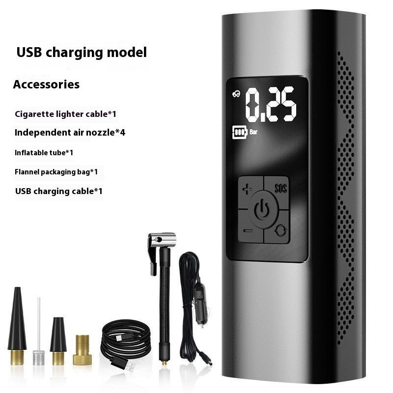 Vehicle Air Digital Display Portable Wireless Tire