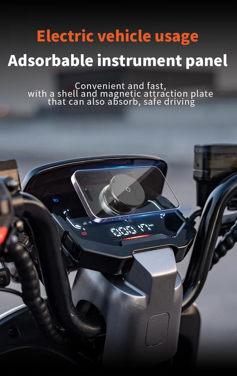 Car Phone Holder, Upgraded 360Adjustable Vacuum Suction 20X  Magnets