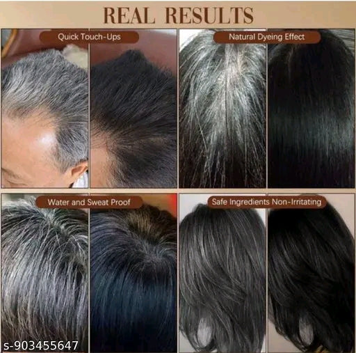 Hair Color Comb Stick, Waterproof and Sweat-Proof Instant Hair Dye