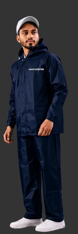 Men Solid Reversible Double Layered High Quality Waterproof