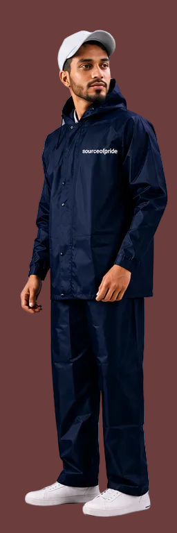 Men Solid Reversible Double Layered High Quality Waterproof